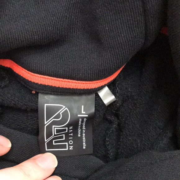 P.E Nation Unisex Hoodie with Kangaroo Pockets with Zips Large - Picture 11 of 12